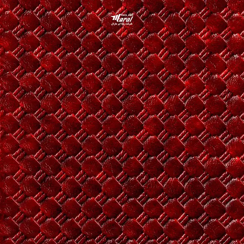 چرم مصنوعی طرح حصیری